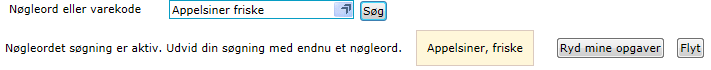 Keyword code search